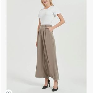 Neutral Palazzo pant